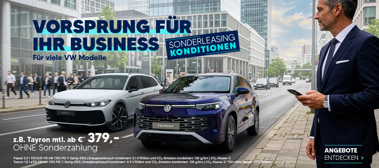 volkswagen gewerbeleasing